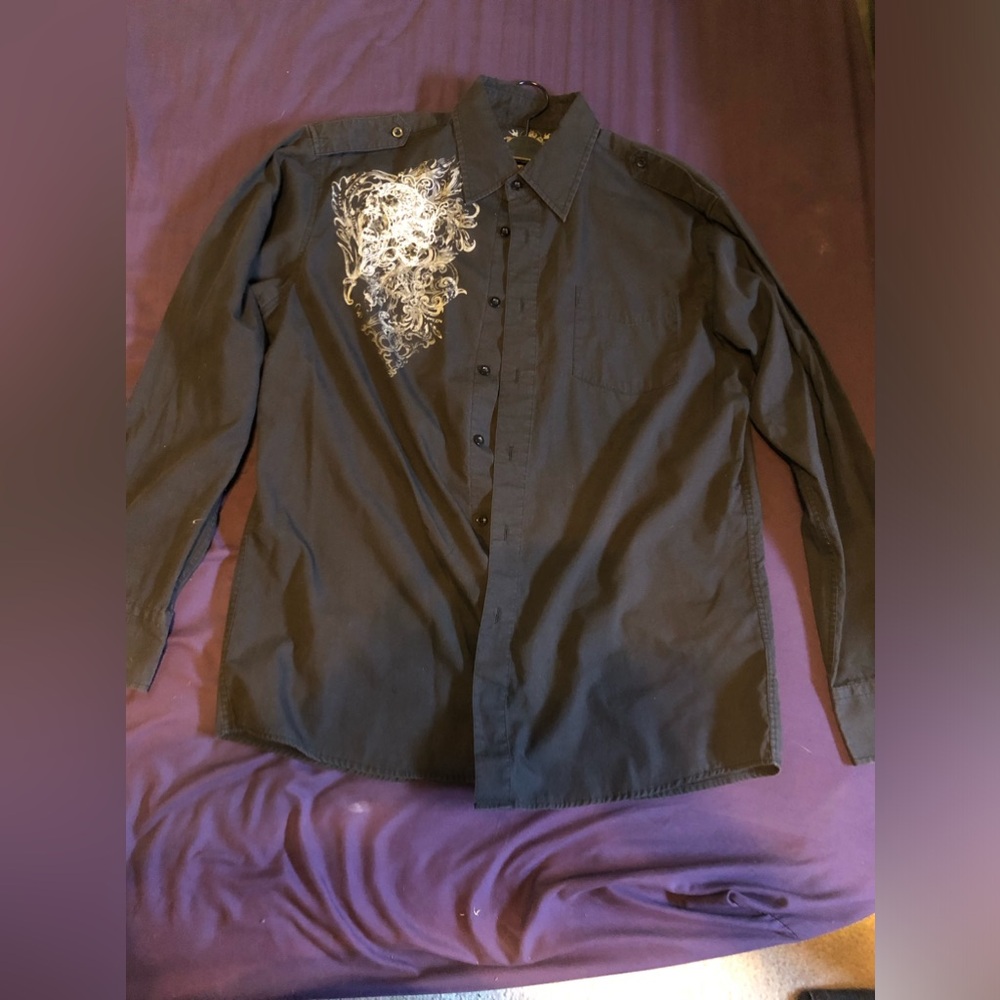 Skull Button up